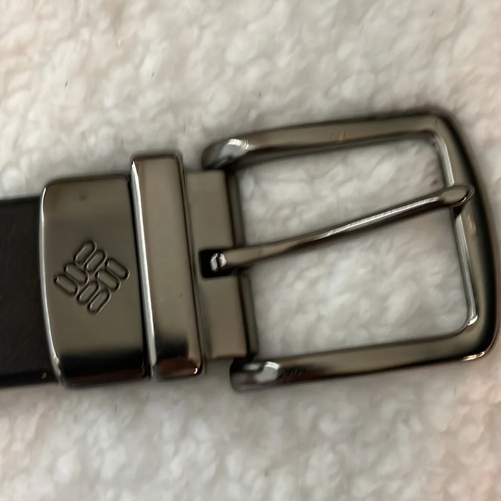 COLUMBIA Leather Belt Size 40